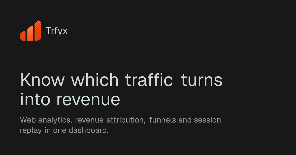 I built an analytics platform that connects user behavior to revenue